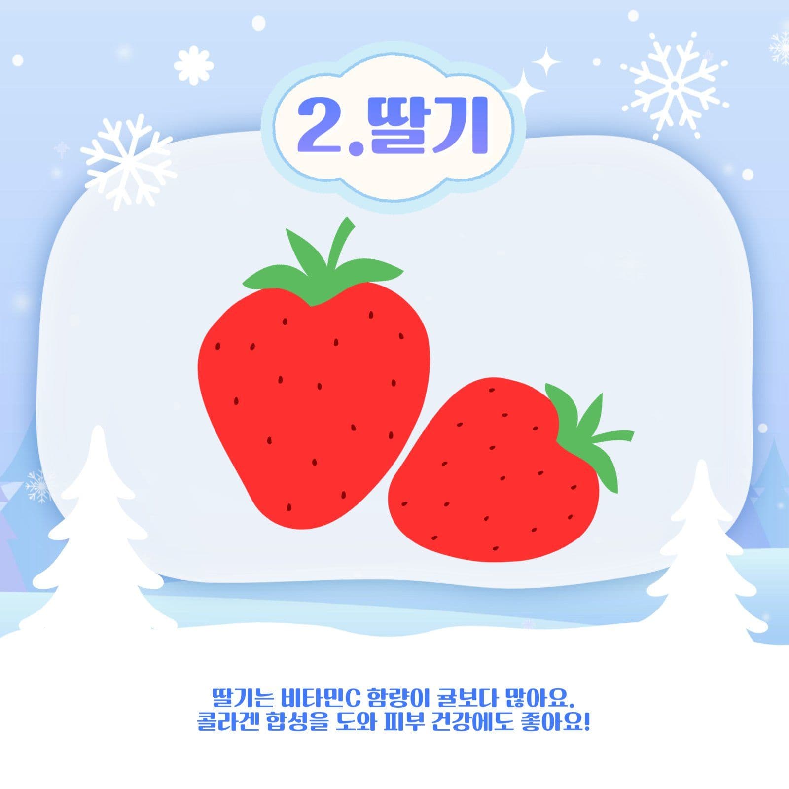 겨울 제철 과일 순위 카드뉴스 
