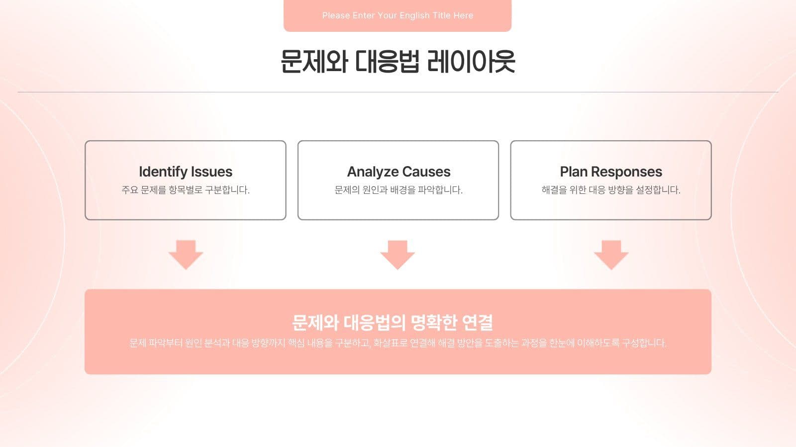 공주님들을 위한 핑크 PPT 템플릿 프레젠테이션