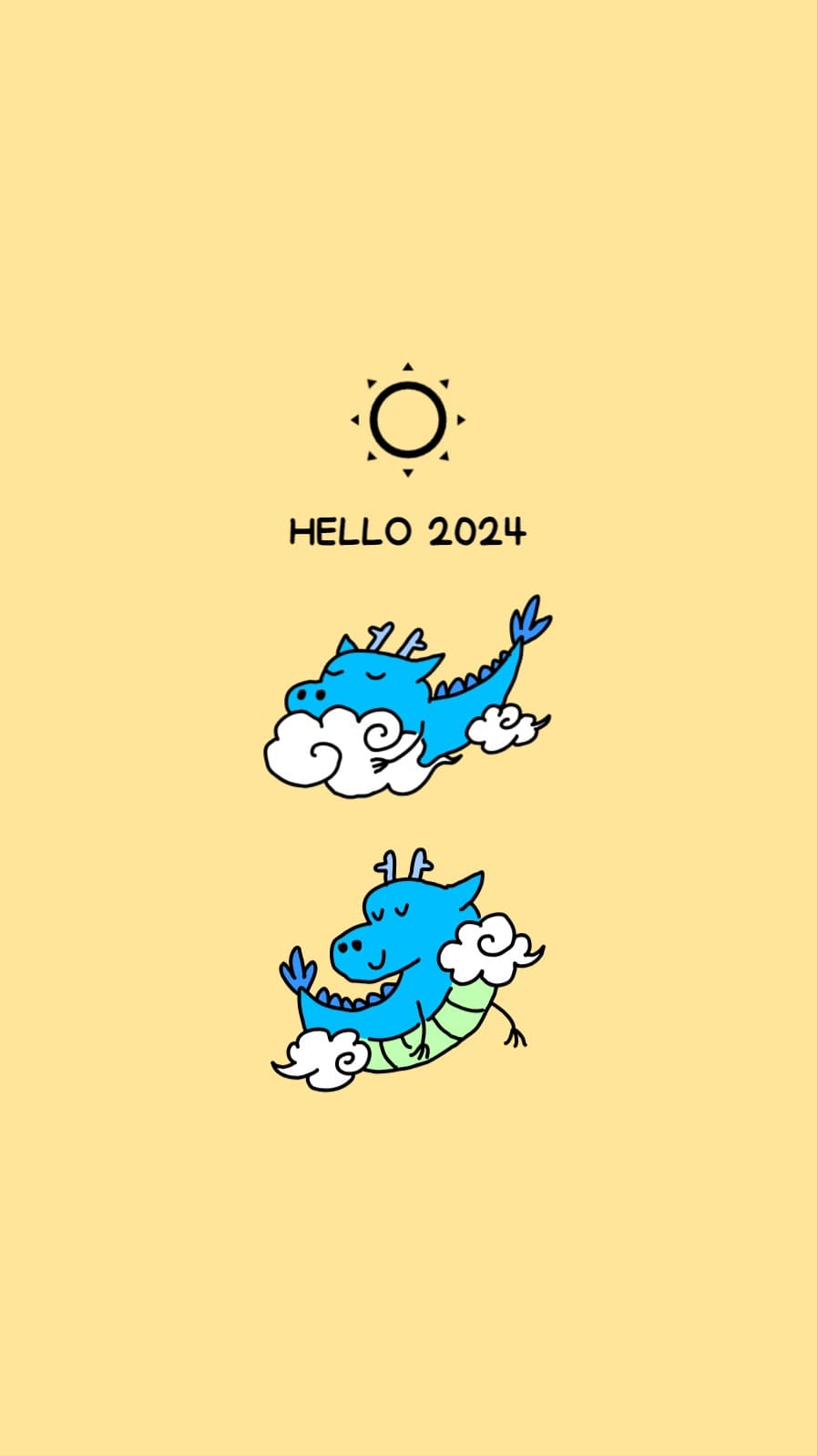 2024 청룡 배경화면