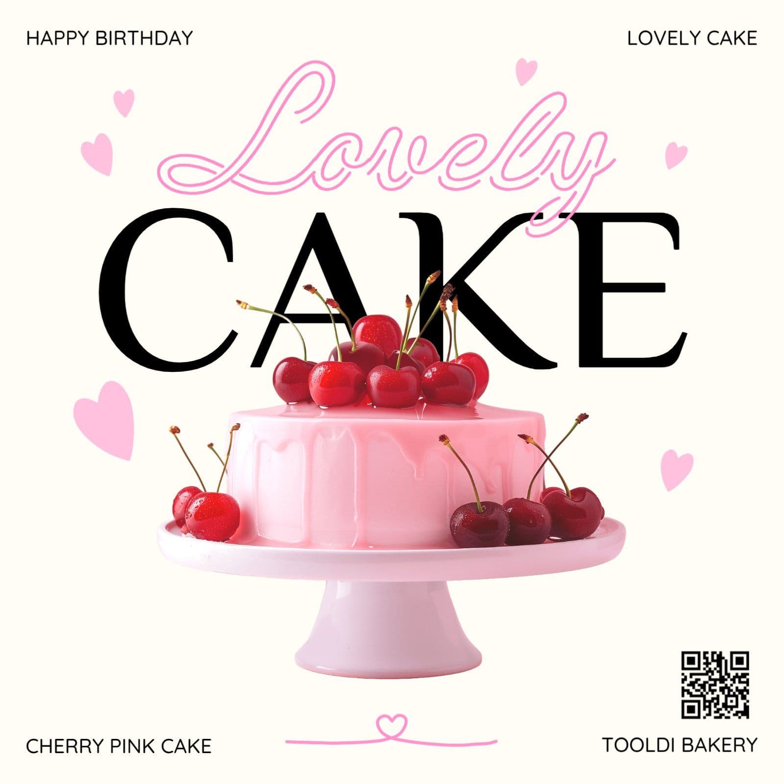 베이커리 생일케이크 홍보 