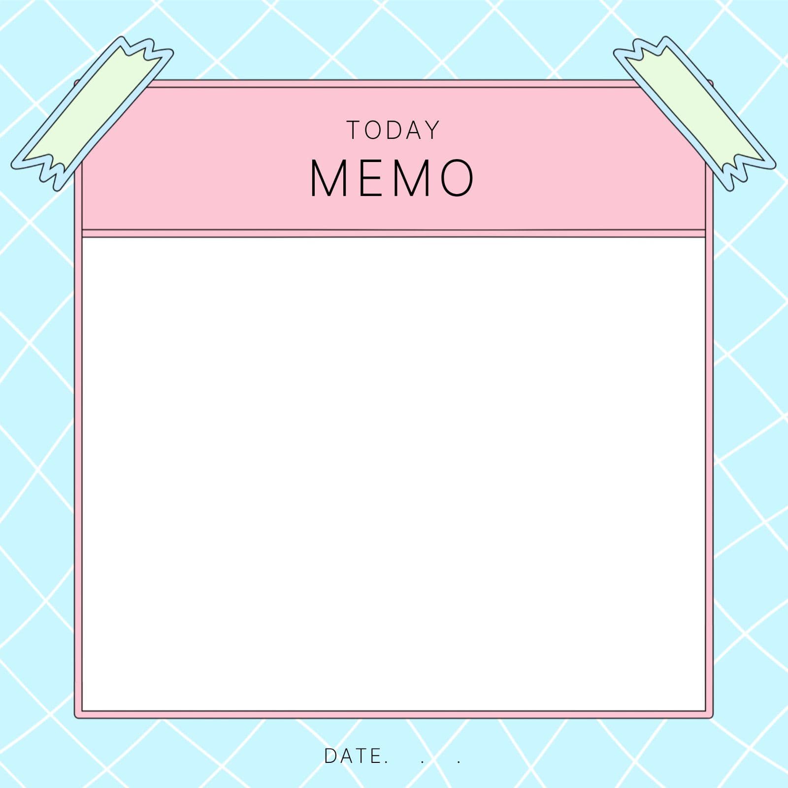 today memo 떡메모지 스티커 원형 템플릿으로 가게 라벨 만들기