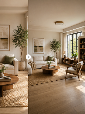 Fill cropped backgrounds naturally