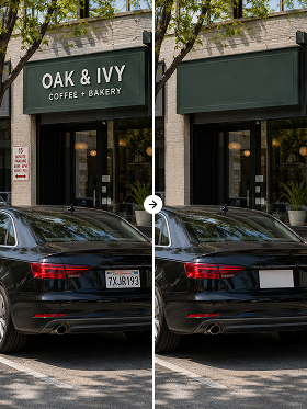 Remove watermarks from
resale listing photos